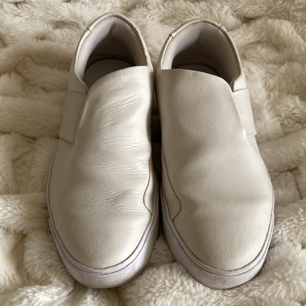 Nike leather slip-on sneakers